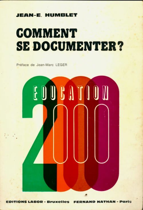 Comment se documenter? - Jean-E Humblet