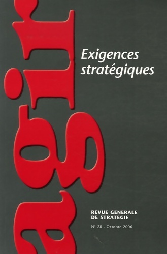 Agir n°28 : Réflexions stratégiques - Collectif