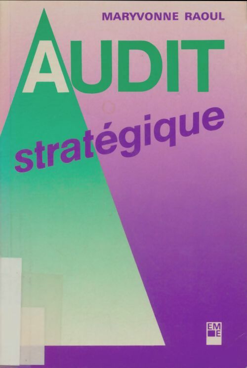 Audit stratégique - Maryvonne Raoul
