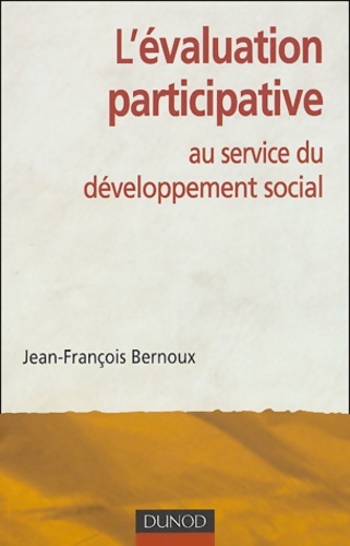 L'évaluation participative au service du développement social - Collectif