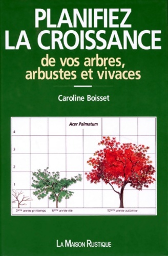 PLANIFIEZ LA CROISSANCE DE VOS ARBRES ARBUSTES ET VIVACES - Caroline Boisset