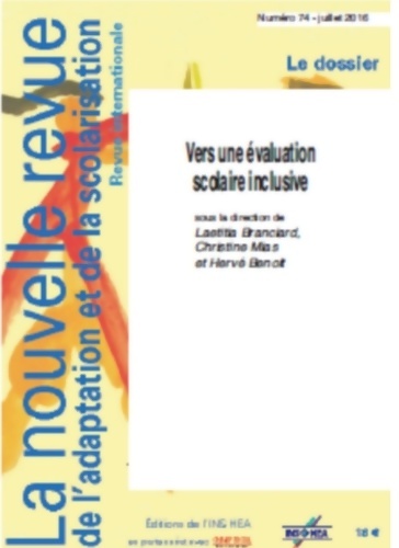 Nras N 74 Vers une Évaluation Scolaire Inclusive ? - LAVIGNE Chantal