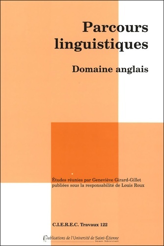 Parcours linguistiques : Domaine anglais - Geneviève Gillet