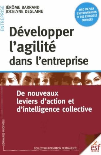Développer l'agilité dans l'entreprise - DEGLAINE JOCELYNE BARRAND JEROME
