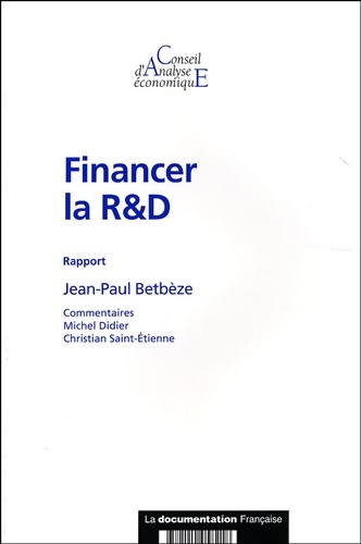 Financer la R&D - Jean-Paul Betbèze