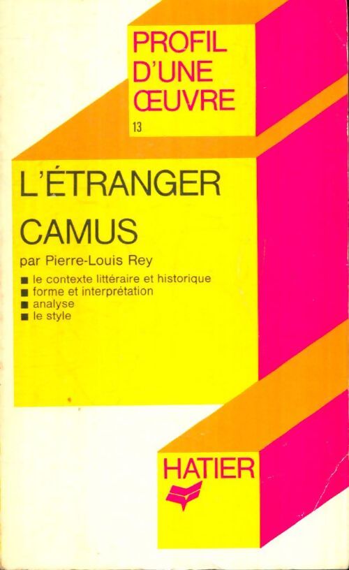 L'étranger - Albert Camus