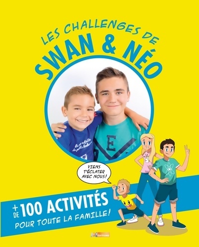 Les challenges de Swan et Néo : Mon livre d'activités - Laure Boyer