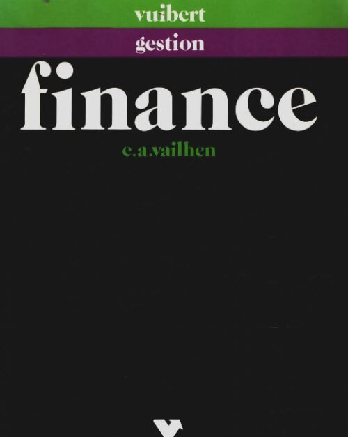 Évaluation de l'entreprise et coût du capital - Charles-André Vailhen