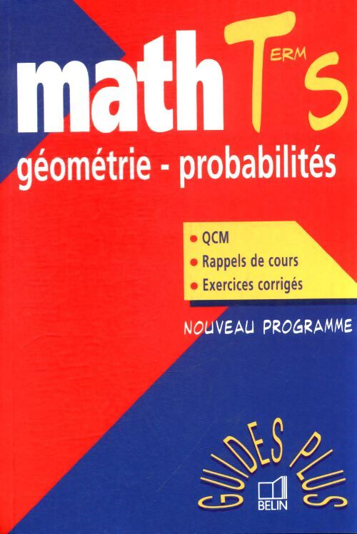 Géométrie - probalités terminale s - J. -C. Jovet