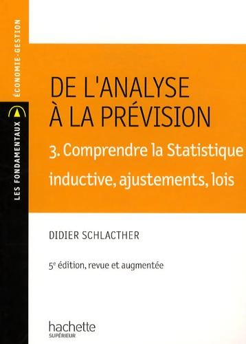 De l'analyse à la prévision 3. Comprendre la statistique descriptive inductive : 3. Comprendre la statistique descriptive inductive ajustements lois