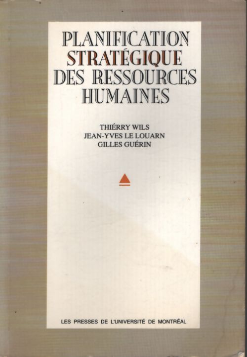 La planification stratégique des ressources humaines - Unknown