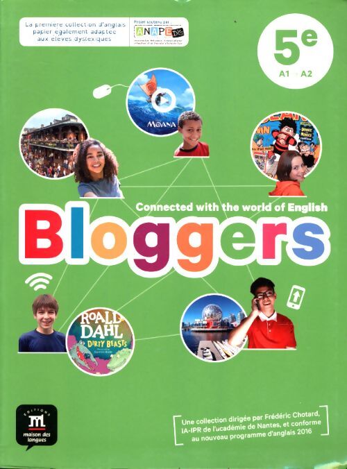 Bloggers 5e A1 > A2. Enseignant - Frédéric Chotard
