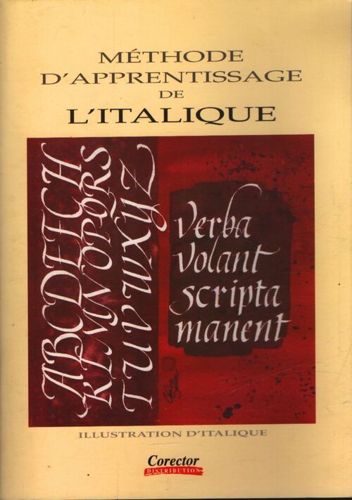 Méthode d'apprentissage de l'italique - Collectif