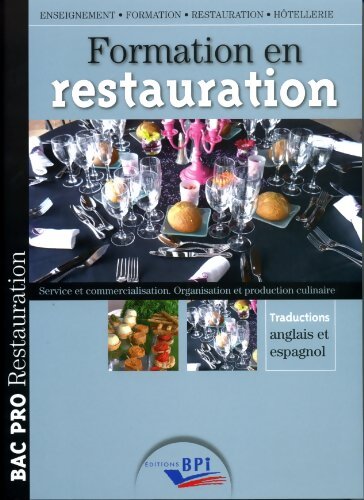 Formation en restauration Bac pro européen - Jacques Coadic